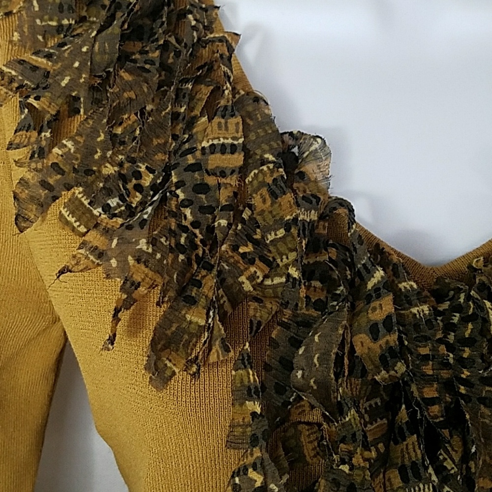 Ruby Rd sweater with fringe - Picture 4 of 6